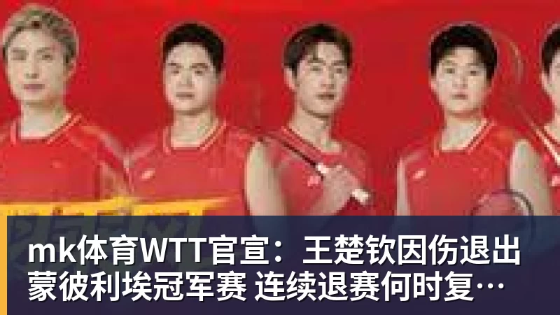 mk体育WTT官宣：王楚钦因伤退出蒙彼利埃冠军赛 连续退赛何时复出未知
